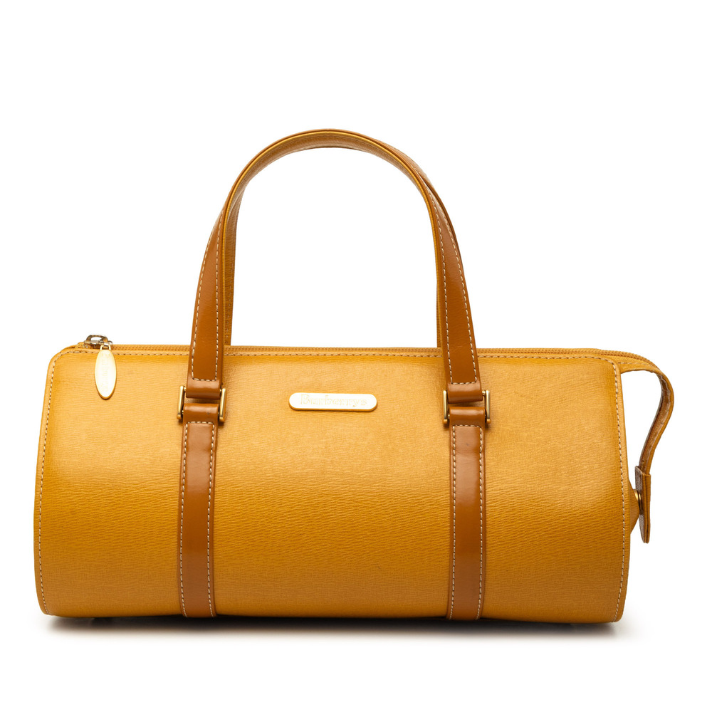 Pre-Loved Burberry Leather Handbag